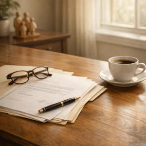 Documentos sobre mesa para abrir inventário dentro do prazo legal